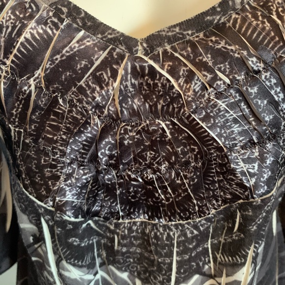 One World 3/4 length sleeve small - Picture 2 of 5